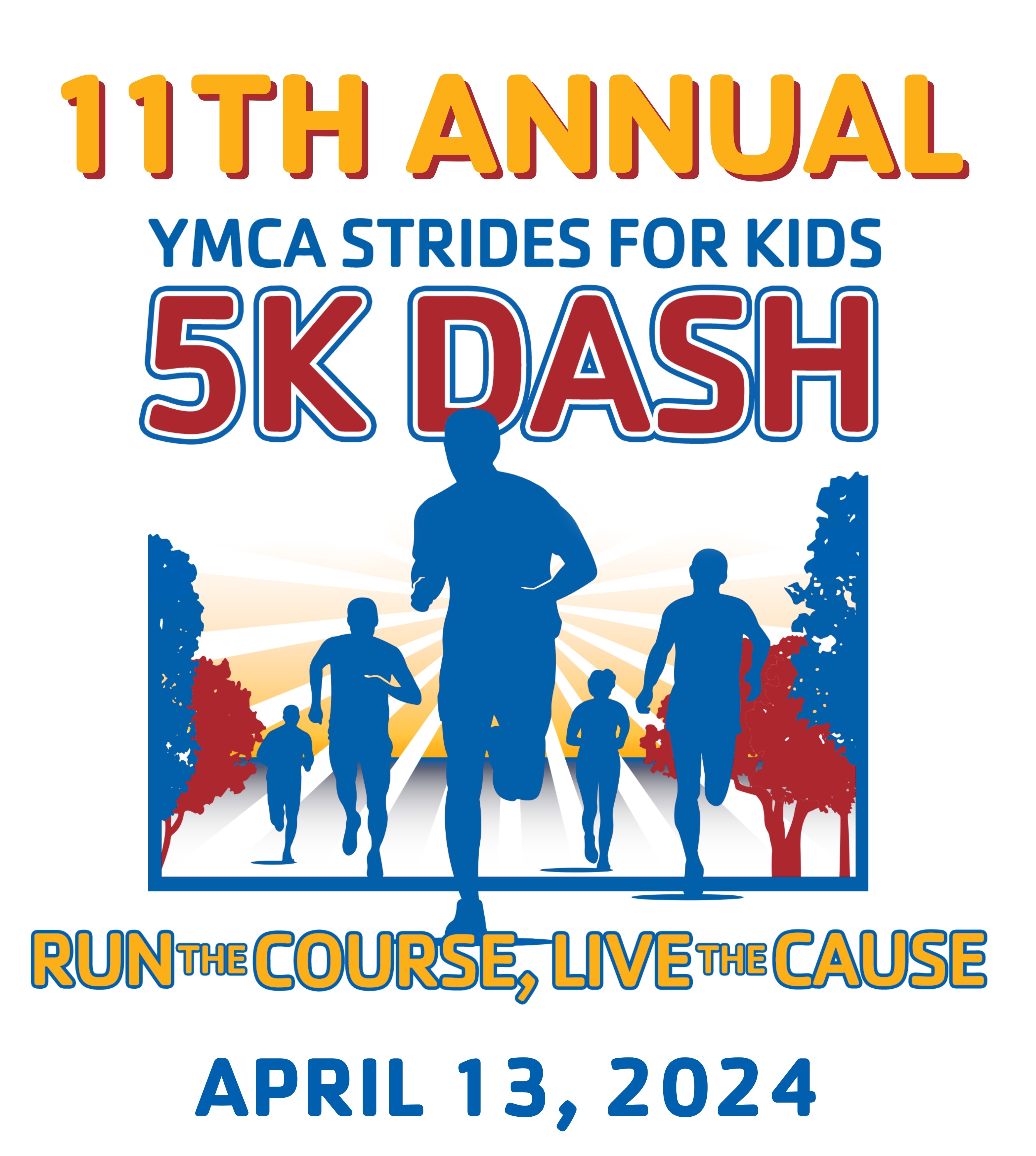 12th Annual YMCA Strides For Kids 5K Dash logo