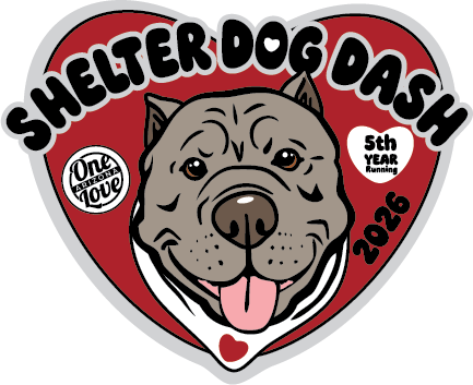 2026 Shelter Dog Dash 5K and 1M logo