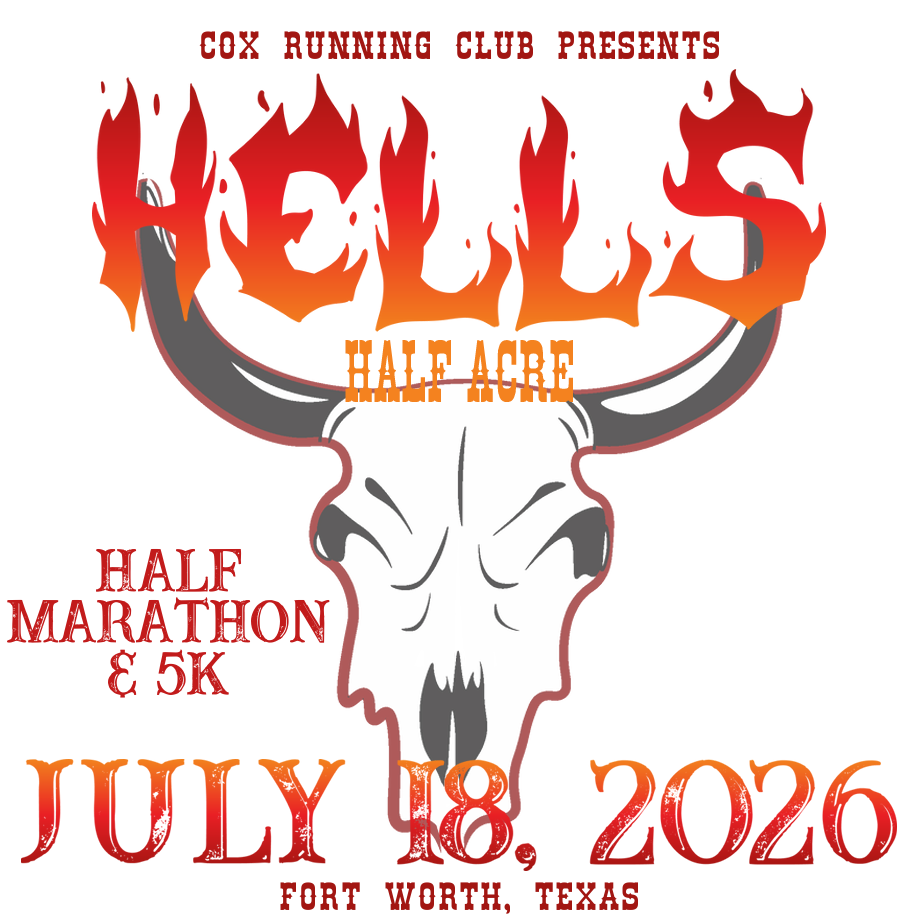2026 CRC Hell's Half Acre Half Marathon, & 5 event logo